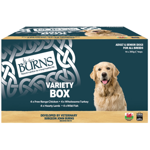 Burns 16 x 395 g pour chien - sélection variée pas cher