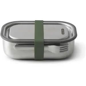 Black+Blum Lunch box acier multifonctions - Black and Blum - Vert olive - pas cher