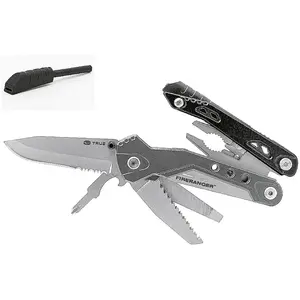 True - Fireranger - outdoor survival multitool met tasje pas cher