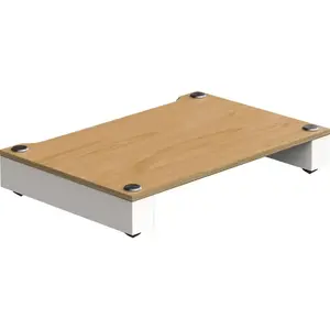 Comparateur de prix : Meubles hi-fi Blok Stax 2G Base Naturel & Blanc satiné