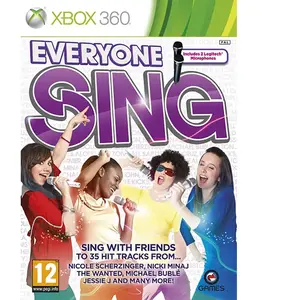 Xbox Games 360 Everybody´s Sing + 1 Microphone Pack pas cher
