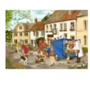 House of Puzzles Gingerbread Boys - BIG 500 Piece Jigsaw Puzzle