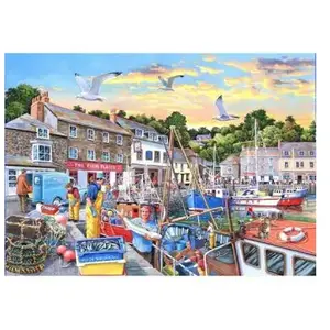 Comparateur de prix : House of Puzzles No. 26 - Catch of the Day - 1000 Piece Jigsaw Puzzle.