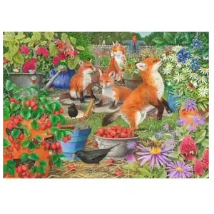House of Puzzles Foxy Ladies - 1000 Piece Jigsaw Puzzle
