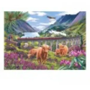 HOP - House of Puzzles Mini Puzzle - Glenfinnan Ladies Of-Puzzles-HP07... pas cher