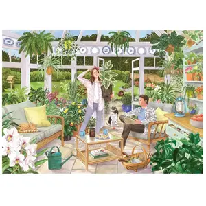 HOP - House of Puzzles Pièces XXL - House Plant Heaven of-Puzzles-HP0784 pas cher
