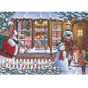 HOP - House of Puzzles Pièces XXL - No.16 - With Love From Santa of-Puzzles-HP0764 pas cher