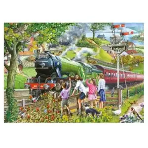 HOP - House of Puzzles Pièces XXL - À Toute Vapeur Of-Puzzles-HP0724 pas cher