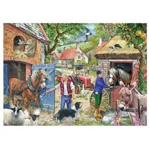 HOP - House of Puzzles Pièces XXL - Appletree Lane Of-Puzzles-HP0726 pas cher