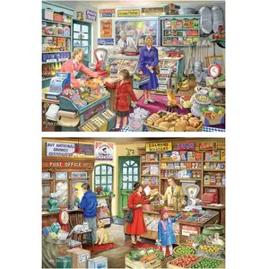 HOP - House of Puzzles 2 Puzzles - Pièces XXL - Please May I Have of-Puzzles-HP0777 pas cher