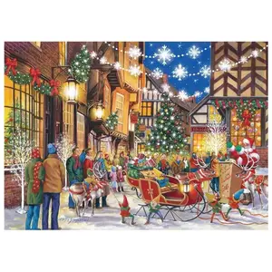 HOP - House of Puzzles No.20 - Santa Switch On of-Puzzles-HP0716 pas cher