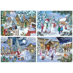 HOP - House of Puzzles 4 Puzzles - Let It Snow of-Puzzles-HP0718 pas cher