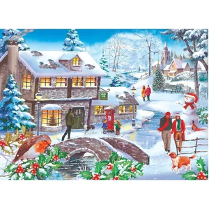 HOP - House of Puzzles Pièces XXL - Winter Walk of-Puzzles-HP0759 pas cher