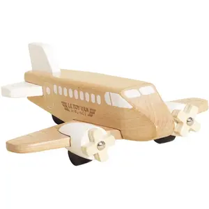 Le Toy Van houten speelgoed vliegtuig - duurzaam FSC speelgoed.