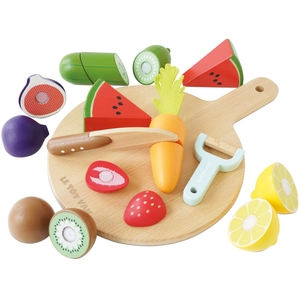 Le toy Van Aliments En Bois À Découper pas cher