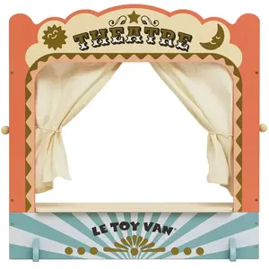 Le Toy Van LTV - Tabletop Puppet Wooden Theatre FSC 100%. pas cher