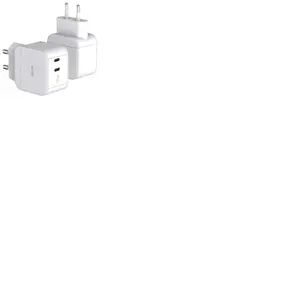Chargeur QDOS PowerCube Double USB Type C 45W Blanc pas cher