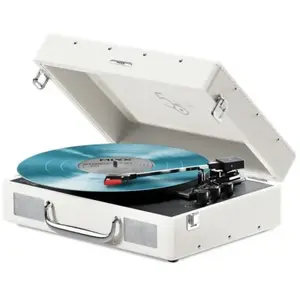 Mixx Platine vinyle stéréo Revival 55 (Manuel), Platine, Beige pas cher