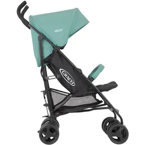 Graco TraveLite Poussette compacte Convient de la naissance à environ 3 ans (15 kg) Légère à seulement 7 kg Mode menthe