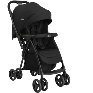 Graco Poussette compacte Revaya avec siège-auto SnugLite Midnight pas cher