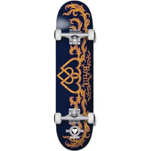 Centrano Compleet Skateboard Heart Supply Bam Margera Bamly Pro Blue/Yellow 8.0