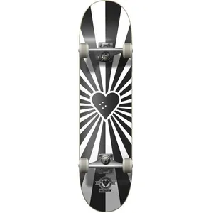 Centrano Unisexe   Adulte Heart Supply Burst Logo Skateboard Noir 7,75...