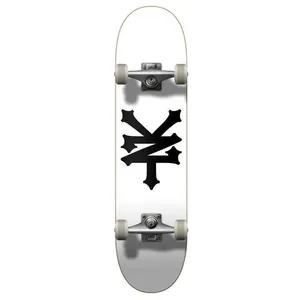 Skate Shortboard - ZOO YORK - Crackerjack - Blanc - 7.75 pouces - Mixt...