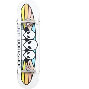 Skateboard Complet Spectrum, 8, Blanc