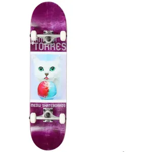 Skateboard Meow Skateboards Vanessa Torres Furreal Pro - Violet - 775 pas cher