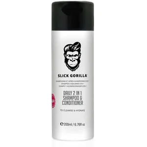 Slick Gorilla - Daily 2 in 1 Shampoo & Conditioner 200 ml pas cher