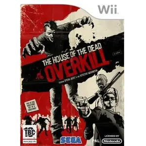 SEGA HOUSE OF THE DEAD OVERKILL / Jeu consoie Wii pas cher