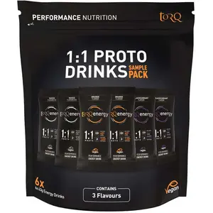 Torq Boîte De Boisson Énergétique Monodose 1:1 Proto 43g 6 Unités pas cher