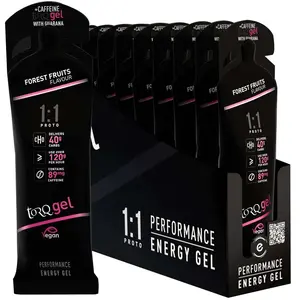 Torq Boîte De Gels énergétiques 1:1 Proto Fruits Des Bois 60g 12 Unités pas cher