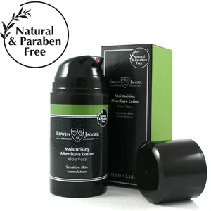 Edwin Jagger Melk Soaps & Creams Aloe Vera Moisturising Aftershave Lotion pas cher