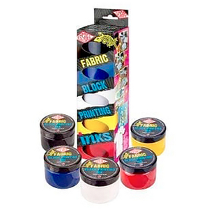 Essdee Fabric Block Printing Inkt Set 5x150ml pas cher