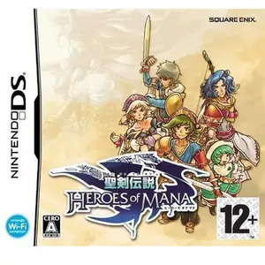 Ubisoft HEROES OF MANA / Jeu console DS pas cher
