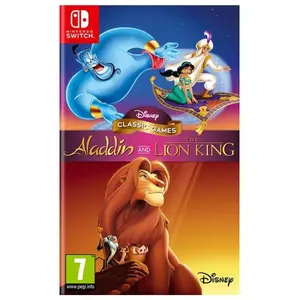 Disney classic games aladdin and the lion king FR/NL SWITCH pas cher