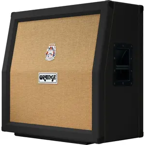 Orange PPC412AD BLK 4x12 inch 240 Watt speakerkast angled zwartVendu parbax-music