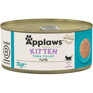 Comparateur de prix : 6x70g Kitten Applaws, thon - Pâtée pour chaton