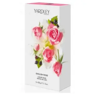 Yardley English Rose Coffret 3 Savons 100g pas cher