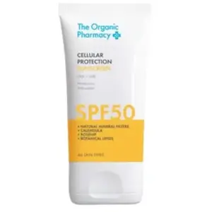 The Organic Pharmacy, Crème solaire, Sun - Cellular Protection Sunscreen Spf 50 (Crème solaire, SPF 50, 40 ml) pas cher