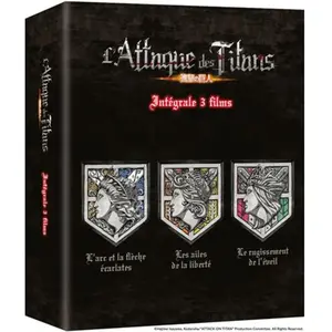 Cld Distribution L'attaque Des Titans Films 1 À 3 - Blu-ray