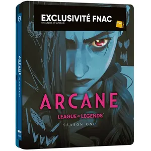ALL THE ANIME Arcane - League Of Legends Saison 1 Édition Spéciale Fnac Steelbook Blu-ray 4K Ultra HD
