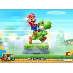 Wtt Statue Collector - Nintendo - Mario Et Yoshi - 48cm pas cher