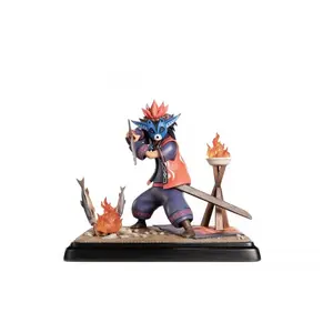 First 4 Figures Figure Okami Oki Human Form 38 Cm pas cher