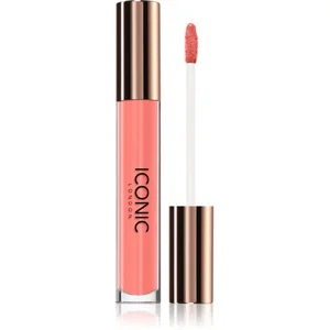 Markenlos, Rouge à lèvres + gloss, Iconic London Gloss repulpant pour les lèvres Peek-A-Boo 5ml (PEEKABOO, rose vif) pas cher