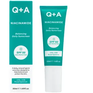 Q+A Face Sunscreen SPF 50 Balancing 50 ml pas cher