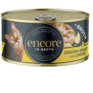 Encore 16 x 70 g boîtes pour chat - blanc de poulet, fromage pas cher