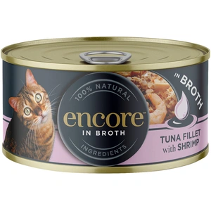 Encore 16 x 70 g boîtes pour chat - filet de thon, crevettes pas cher
