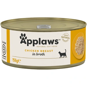 6x156g Applaws, filet de poulet - Pâtée pour chat pas cher